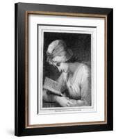 Honora Edgeworth-George Romney-Framed Art Print