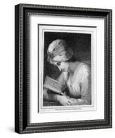 Honora Edgeworth-George Romney-Framed Art Print