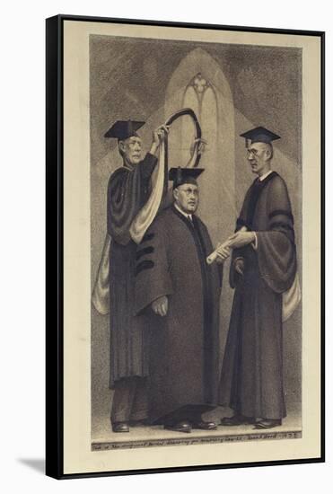 Honorary Degree-Grant Wood-Framed Stretched Canvas