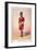 Honorary Lieutenant Hon Malik Umar Hayat Khan, Cie, Tiwana of Ahahpur (Punjabi Musalman)…-Alfred Crowdy Lovett-Framed Giclee Print