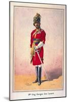 Honorary Lieutenant Hon Malik Umar Hayat Khan, Cie, Tiwana of Ahahpur (Punjabi Musalman)…-Alfred Crowdy Lovett-Mounted Giclee Print