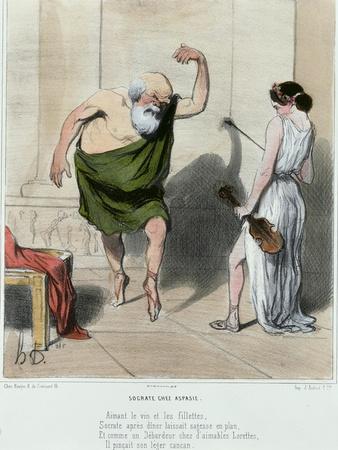 Socrates Visiting Aspasia