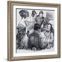 Honore De Balzac, 1974-English School-Framed Giclee Print