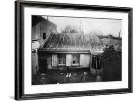 Honore de Balzac Home in Passy, Paris, France-null-Framed Photographic Print