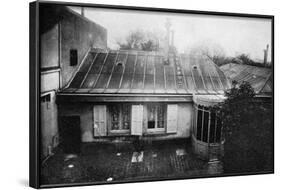 Honore de Balzac Home in Passy, Paris, France-null-Framed Photographic Print