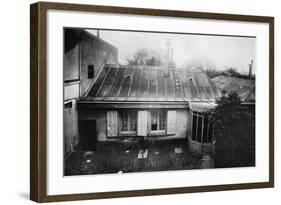 Honore de Balzac Home in Passy, Paris, France-null-Framed Photographic Print