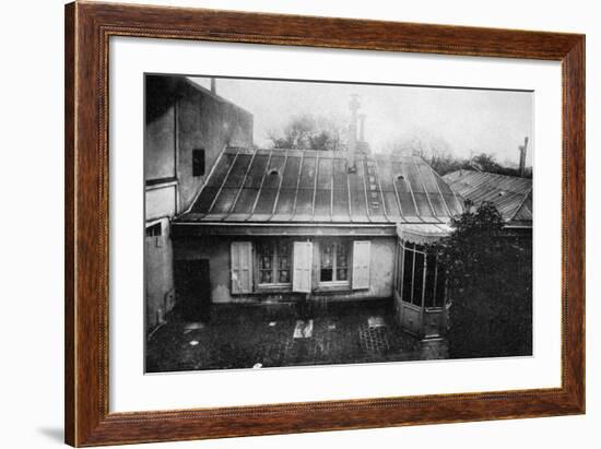 Honore de Balzac Home in Passy, Paris, France-null-Framed Photographic Print