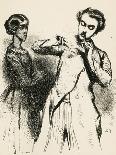 Letter with Drawing Sent to Balzac's Sister Laure, 1821-Honore de Balzac-Giclee Print