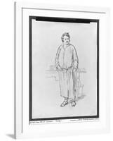 Honore de Balzac-Paul Gavarni-Framed Giclee Print