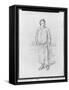 Honore de Balzac-Paul Gavarni-Framed Stretched Canvas