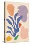 Honoring Matisse Warm v2-Danhui Nai-Stretched Canvas