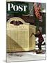 "Honoring the Dead," Saturday Evening Post Cover, December 4, 1943-Stevan Dohanos-Mounted Giclee Print