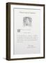 Honoris Causa Degree of Salvatore Quasimodo-null-Framed Giclee Print