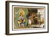 Honorius Patron Saint-null-Framed Art Print