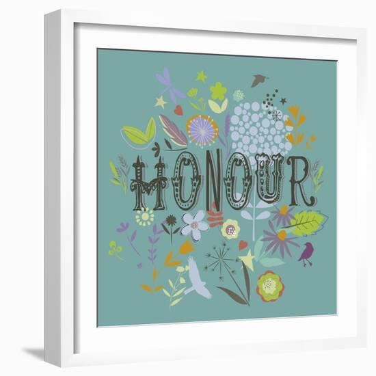 Honour-Ken Hurd-Framed Giclee Print