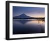 Honshu Island, Kawaguchi Ko Lake, Mt, Fuji, Japan-Michele Falzone-Framed Photographic Print