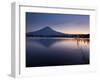 Honshu Island, Kawaguchi Ko Lake, Mt, Fuji, Japan-Michele Falzone-Framed Photographic Print