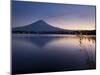 Honshu Island, Kawaguchi Ko Lake, Mt, Fuji, Japan-Michele Falzone-Mounted Photographic Print