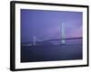 Honshu-Shikoku Bridge, Nr. Kobe, Japan-Demetrio Carrasco-Framed Photographic Print