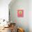 Hoo Dat Pink-Jan Weiss-Art Print displayed on a wall