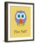 Hoo Dat Yellow-Jan Weiss-Framed Art Print