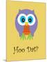 Hoo Dat Yellow-Jan Weiss-Mounted Art Print