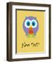 Hoo Dat Yellow-Jan Weiss-Framed Art Print