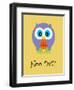 Hoo Dat Yellow-Jan Weiss-Framed Art Print