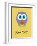 Hoo Dat Yellow-Jan Weiss-Framed Art Print