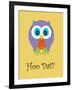 Hoo Dat Yellow-Jan Weiss-Framed Art Print