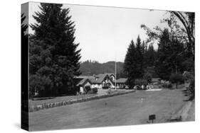 Hood Canal, Washington - Exterior View of Alderbrook Resort-Lantern Press-Stretched Canvas