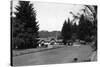 Hood Canal, Washington - Exterior View of Alderbrook Resort-Lantern Press-Stretched Canvas