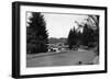 Hood Canal, Washington - Exterior View of Alderbrook Resort-Lantern Press-Framed Art Print