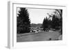 Hood Canal, Washington - Exterior View of Alderbrook Resort-Lantern Press-Framed Art Print