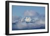 Hood Canal, Washington State. Fresh snow and pastel clouds surround the Brothers Mountain-Jolly Sienda-Framed Photographic Print