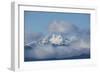 Hood Canal, Washington State. Fresh snow and pastel clouds surround the Brothers Mountain-Jolly Sienda-Framed Photographic Print