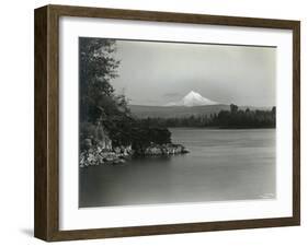 Hood From 40 Miles West-Albert H. Barnes-Framed Giclee Print