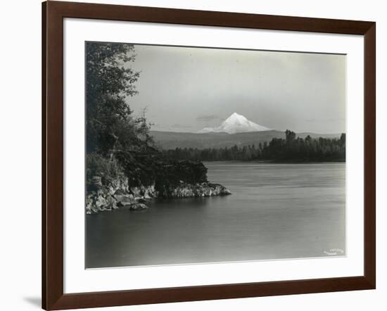 Hood From 40 Miles West-Albert H. Barnes-Framed Giclee Print