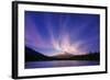 Hood Light, Mood and Atmosphere at Mount Hood, Trillium Lake Oregon-Vincent James-Framed Photographic Print