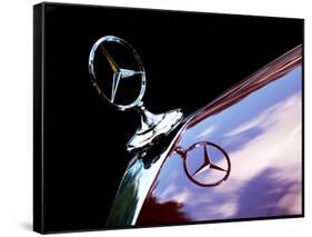 Hood Ornament 53 Mercedes 300-Clive Branson-Framed Stretched Canvas