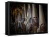 Hooded Penitents as They Leave to Take Part in a Procession in Seville-null-Framed Stretched Canvas