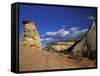 Hoodoo at the Mesa Area, Zion National Park, Utah, USA-null-Framed Stretched Canvas