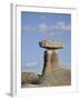 Hoodoo, Bisti Wilderness, New Mexico, United States of America, North America-James Hager-Framed Photographic Print