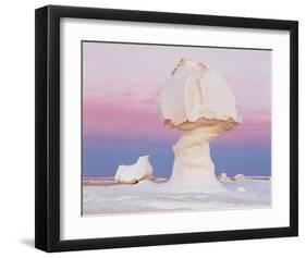 Hoodoo Formation Egypt-null-Framed Art Print