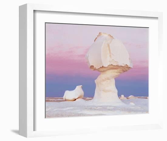 Hoodoo Formation Egypt-null-Framed Art Print