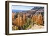 Hoodoo Rock Formations from the Fairyland Trail-Michael Nolan-Framed Photographic Print