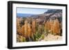Hoodoo Rock Formations from the Fairyland Trail-Michael Nolan-Framed Photographic Print