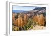 Hoodoo Rock Formations from the Fairyland Trail-Michael Nolan-Framed Photographic Print