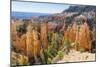 Hoodoo Rock Formations from the Fairyland Trail-Michael Nolan-Mounted Photographic Print