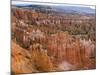 Hoodoo Rock Formations in a Canyon from Sunset Point, Bryce Canyon National Park, Utah, Usa-null-Mounted Photographic Print